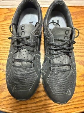 On Running Women’s Black Cloudace Lace-Up Athletic Shoes